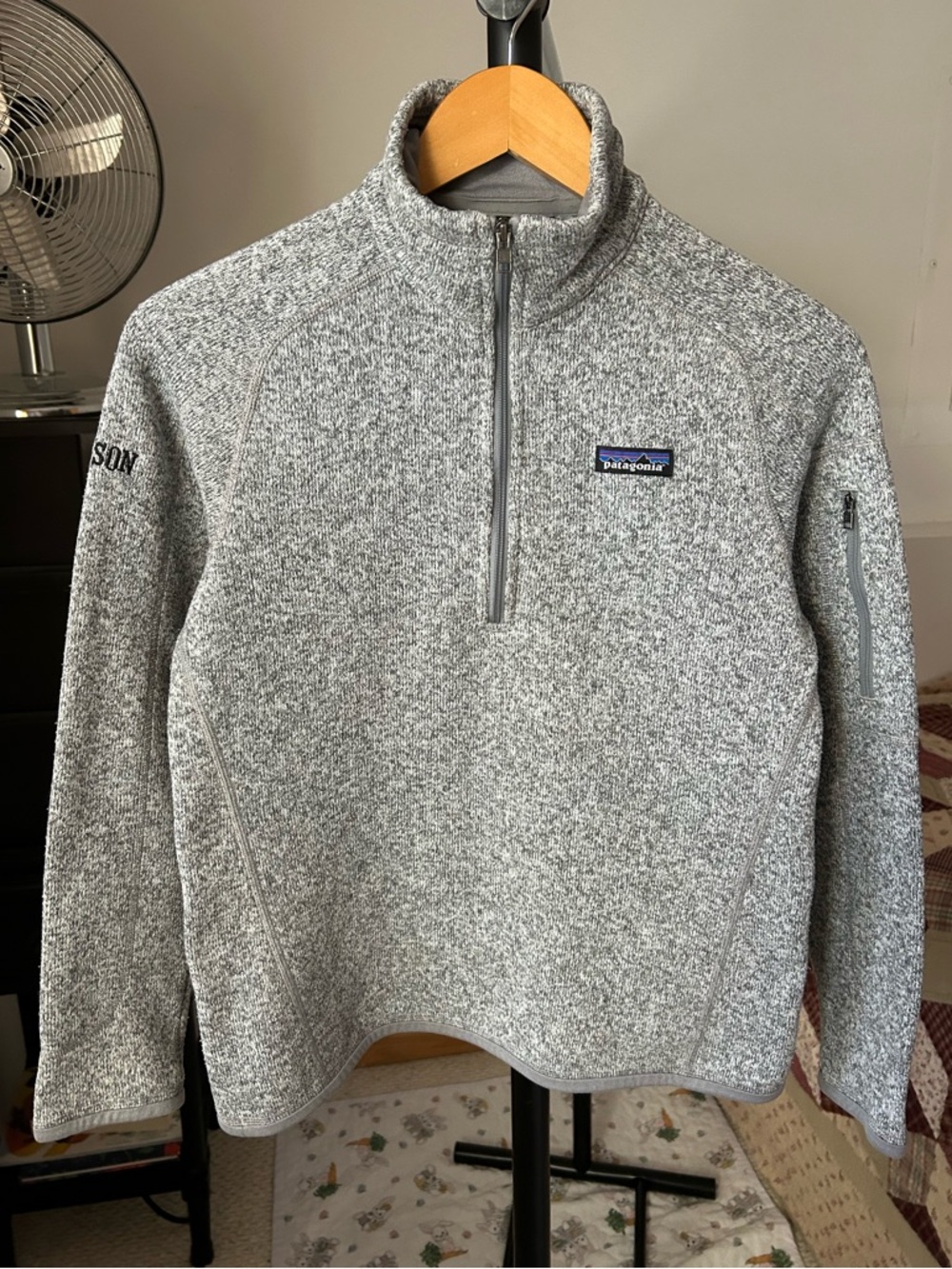 Patagonia 1/4 Zip Better Sweater Fleece Pullover Jacket Gray Women’s Small